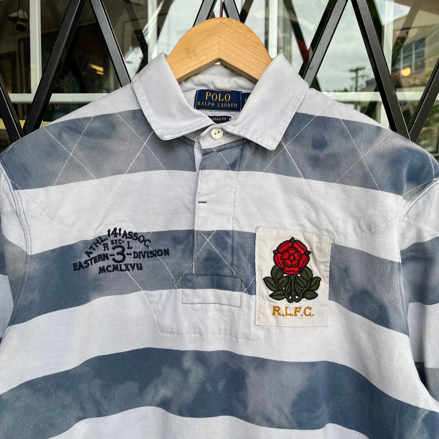 Polo Ralph Lauren Long Sleeve Rugby Shirt - Size M
