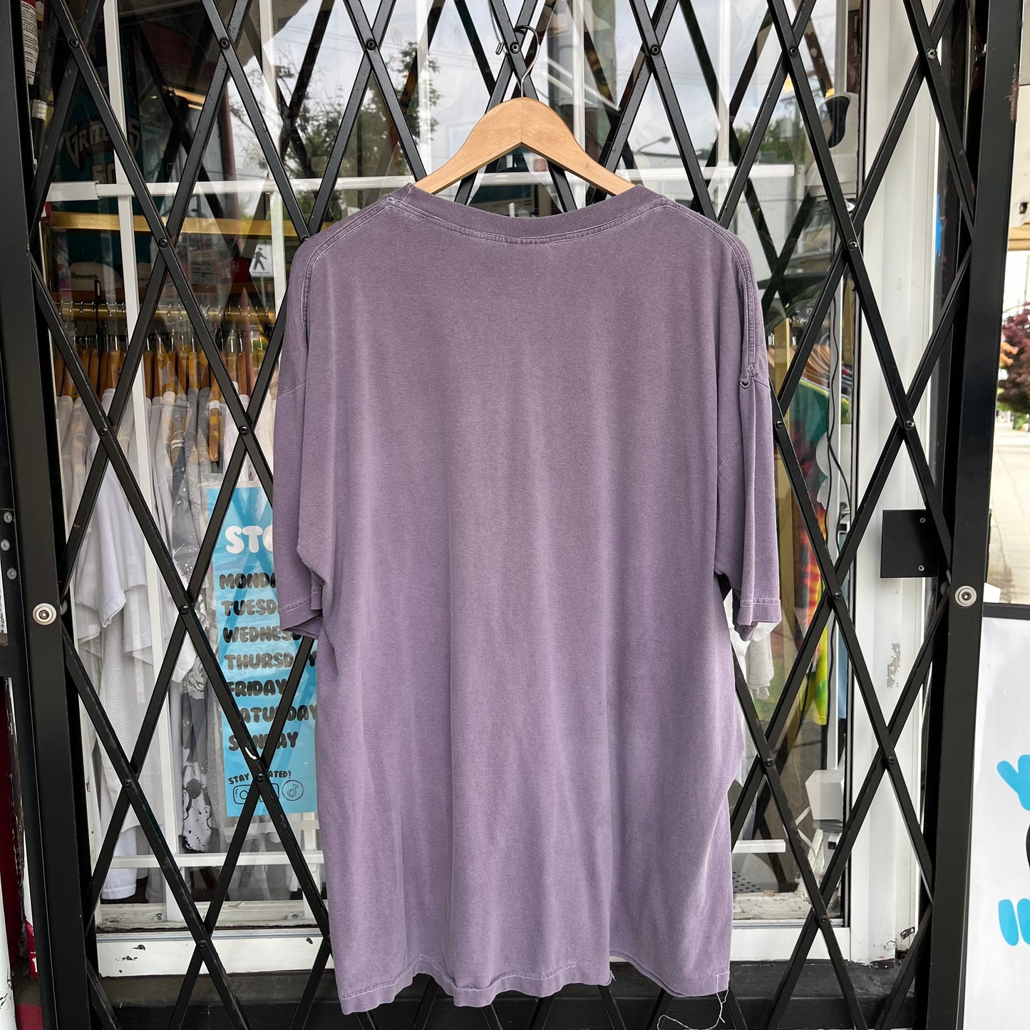 Vintage Blank Faded Tee - Size XL