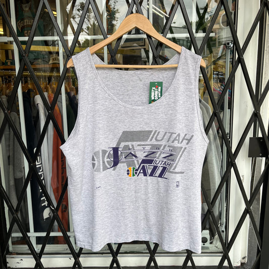 Vintage Utah Jazz Tank Top - Size L