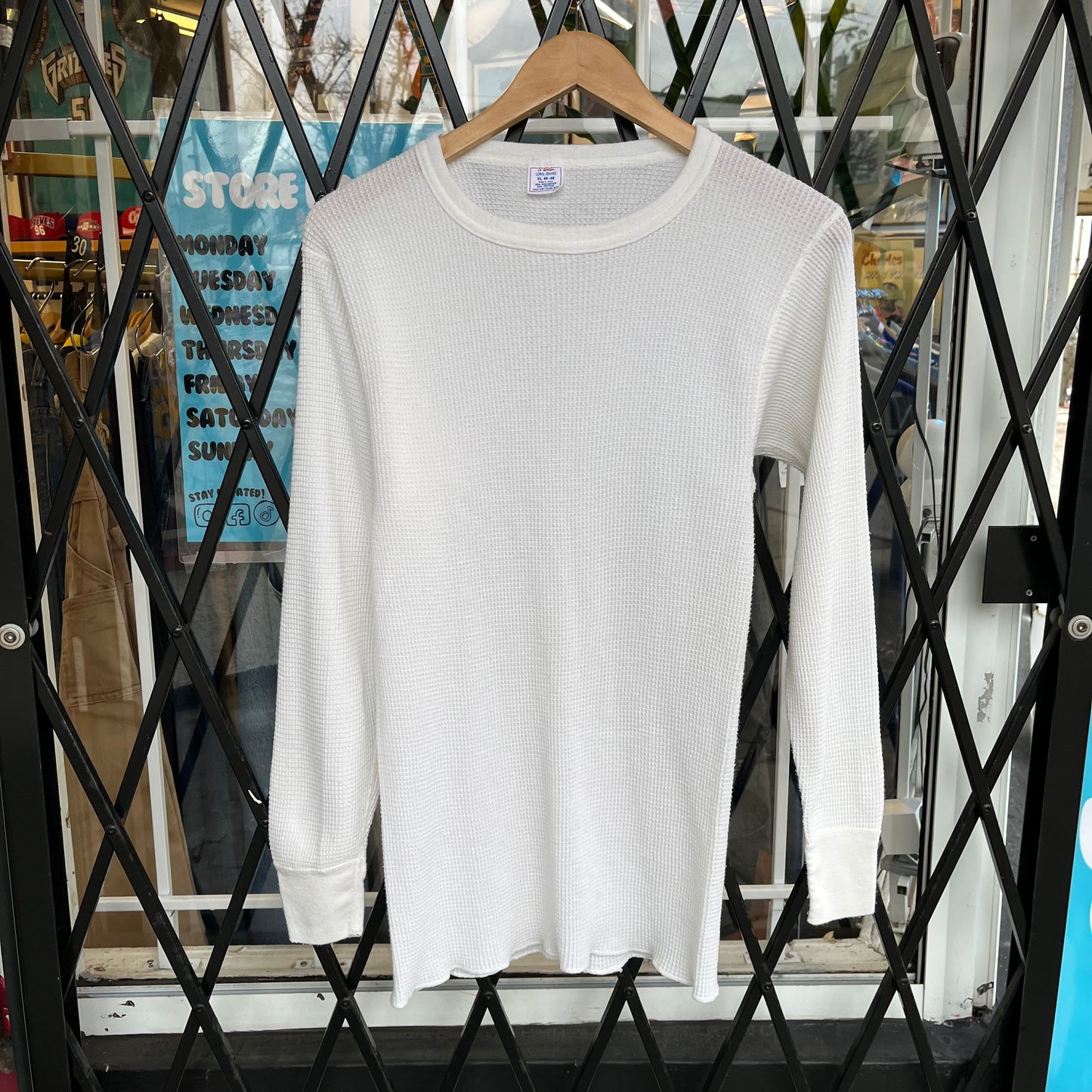 1970’s J.E. Morgan Thermal Waffle Long Sleeve - Size XL