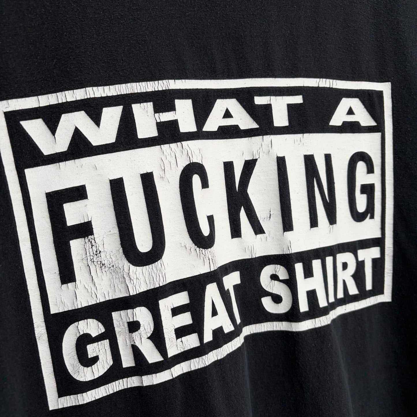 Fuck Sayings Tee - Size XL