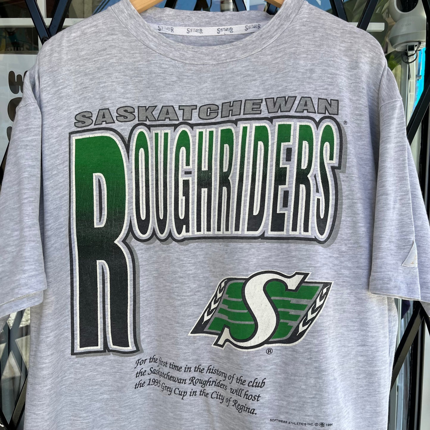1994 Saskatchewan Roughriders Tee - Size XL