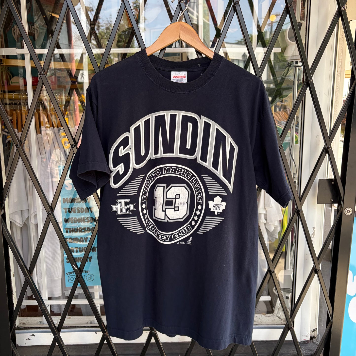 Vintage Maple Leafs Sundin Tee - Size L