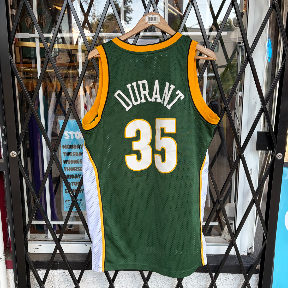 Adidas Swingman Kevin Durant Seattle Sonics Jersey - Size L