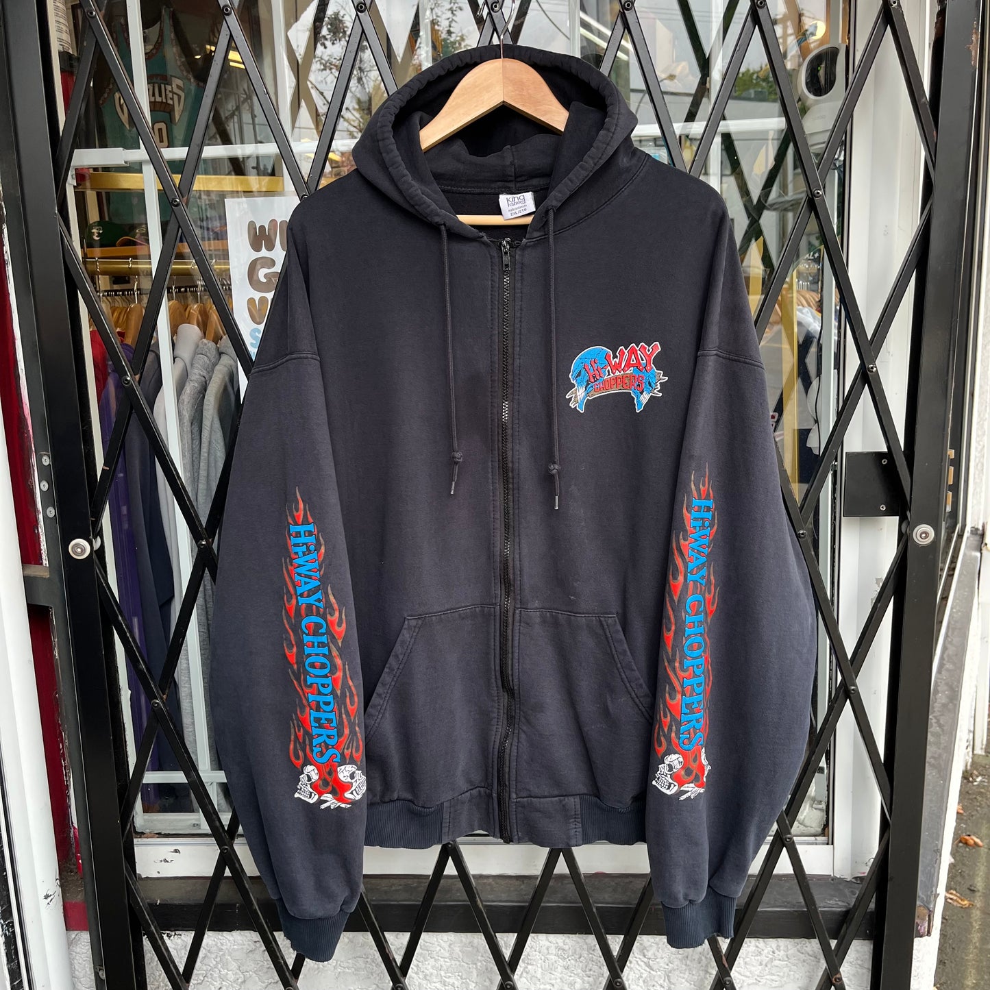 Y2K Hi-Way Choppers Hoodie - Size XXL