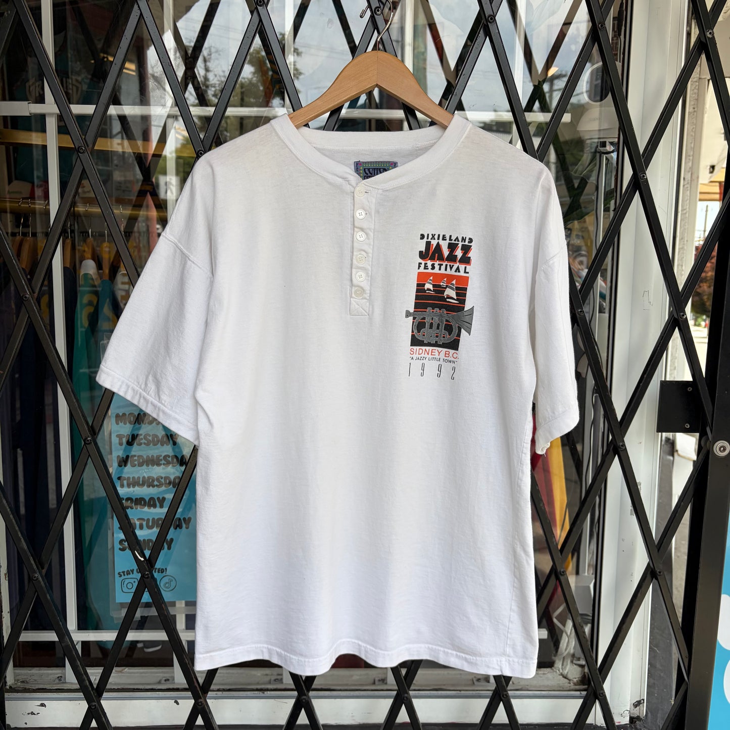 1997 Dixieland Jazz Festival Shirt - Size L