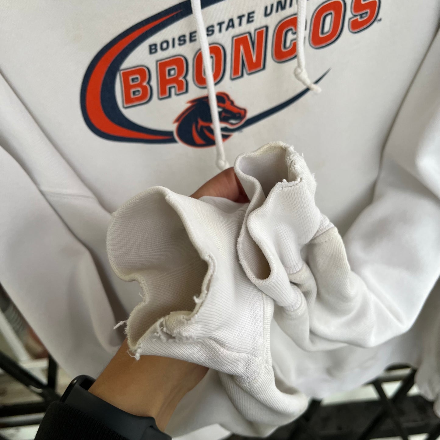 Vintage Boise State Broncos Hoodie - Size L