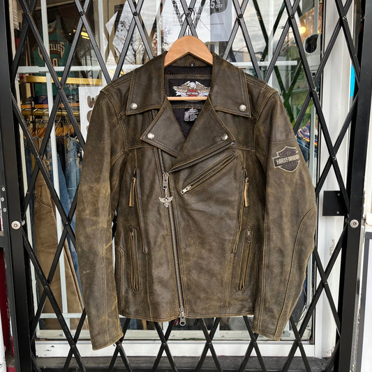 Harley Davidson Genuine Leather Jacket - Size S