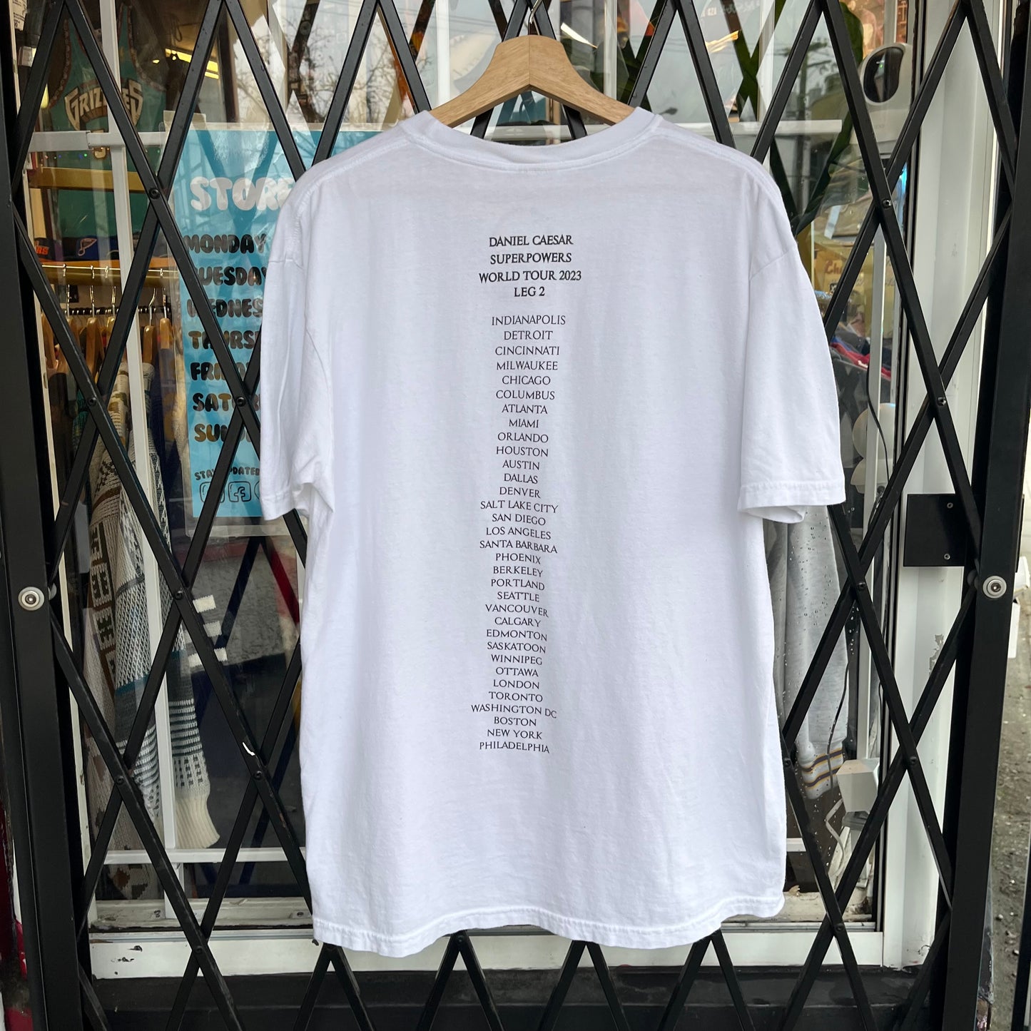 2023 Daniel Caesar Tour Tee - Size L