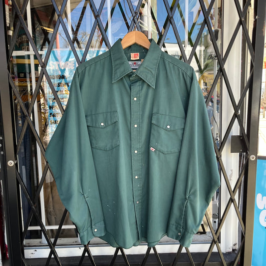 1970’s GWG Snap Button Up Shirt - Size XL