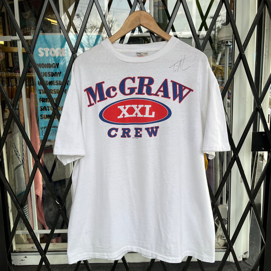 1996 Tim McGraw XXL Crew Tee - Size XL