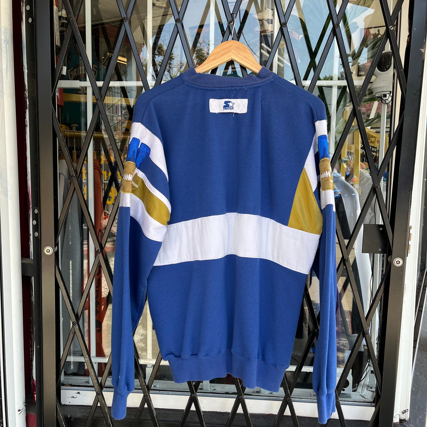 Vintage 80s Starter Winnipeg Blue Bombers Crewneck - Size L