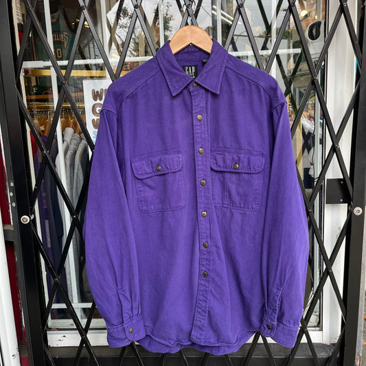 Vintage Gap Denim Over Shirt - Size L