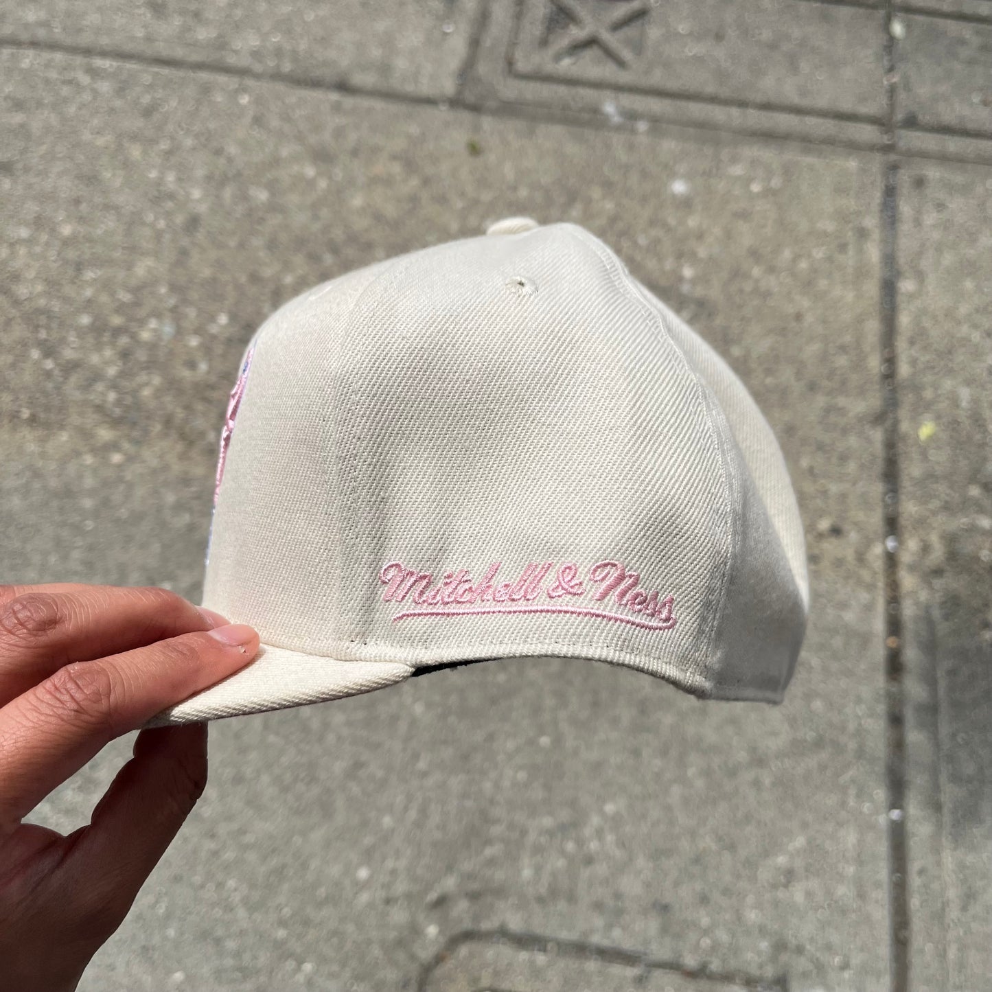 Chicago Bulls M&N Fitted Hat - Size 7 3/4