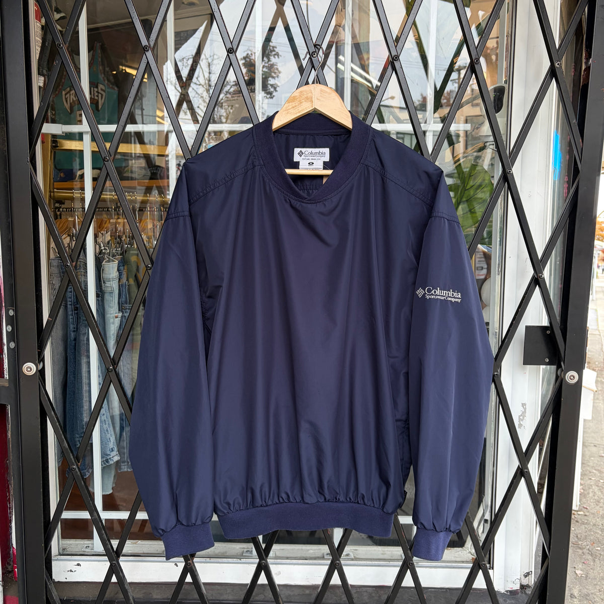 Vintage Columbia Pullover Windbreaker - Size M