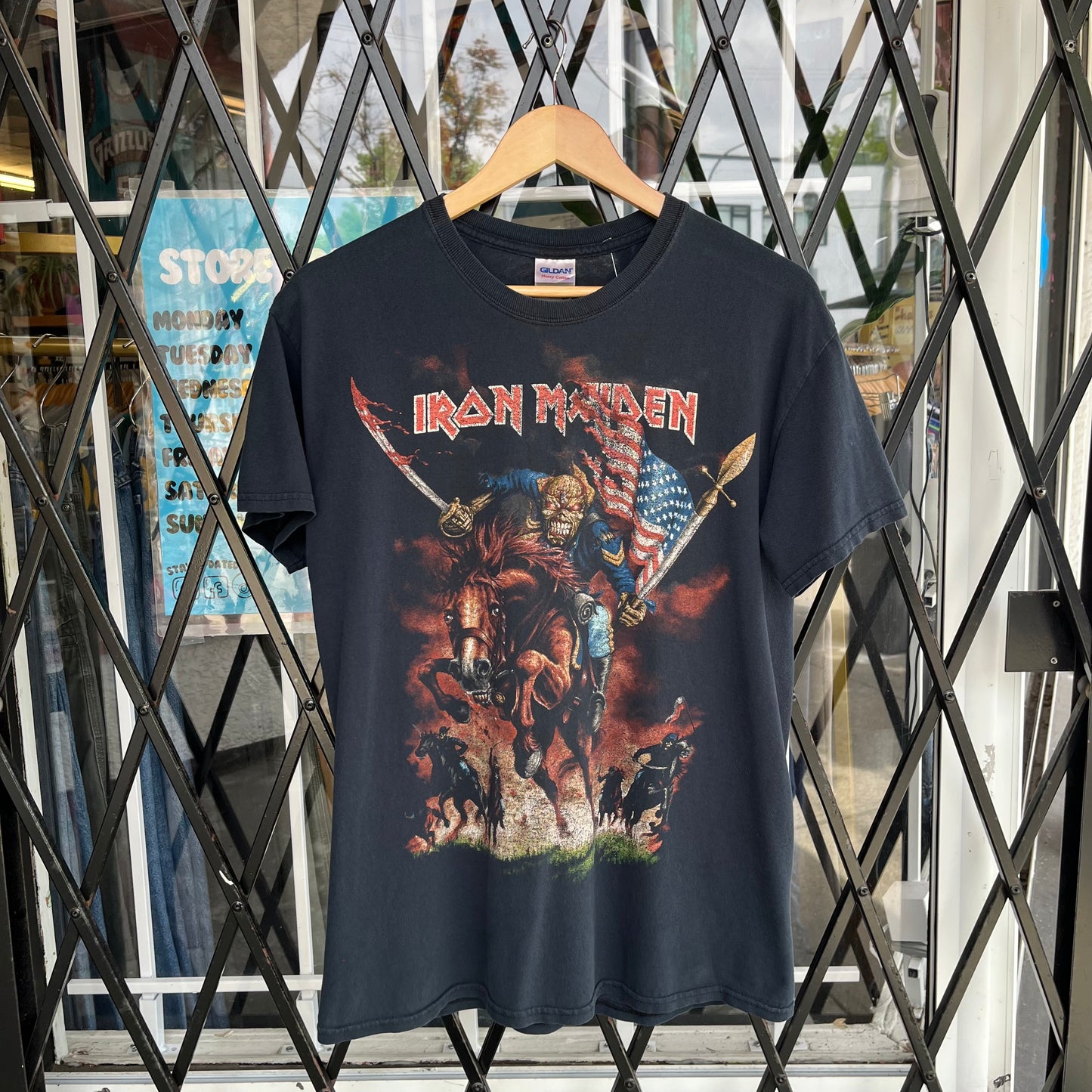 2012 Iron Maiden Tour Tee - Size M