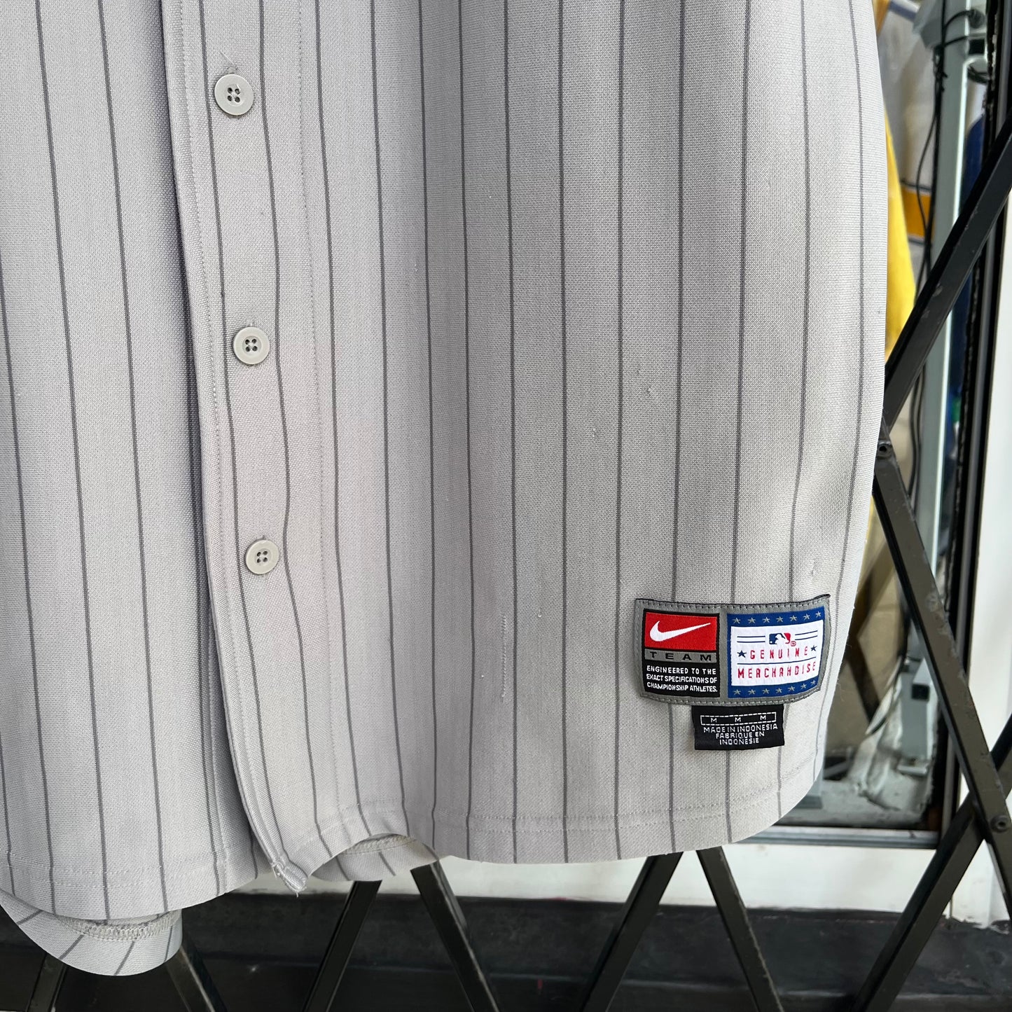 Vintage Nike Seattle Mariners Pinstripes Jersey - Size M