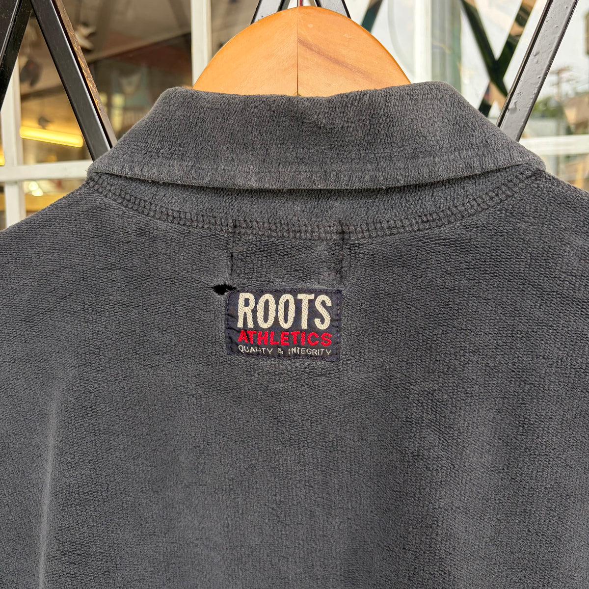 Vintage Roots Quarter Zip Sweater - Size XL