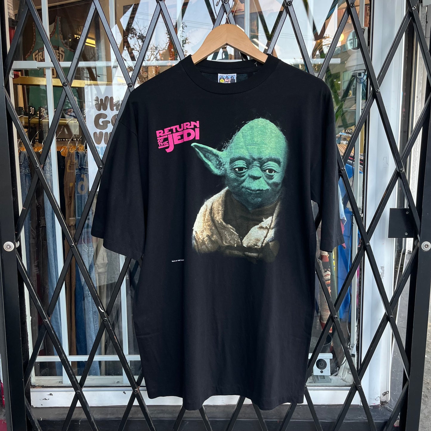 1997 Starwars ROTJ Yoda Tee - Size XL