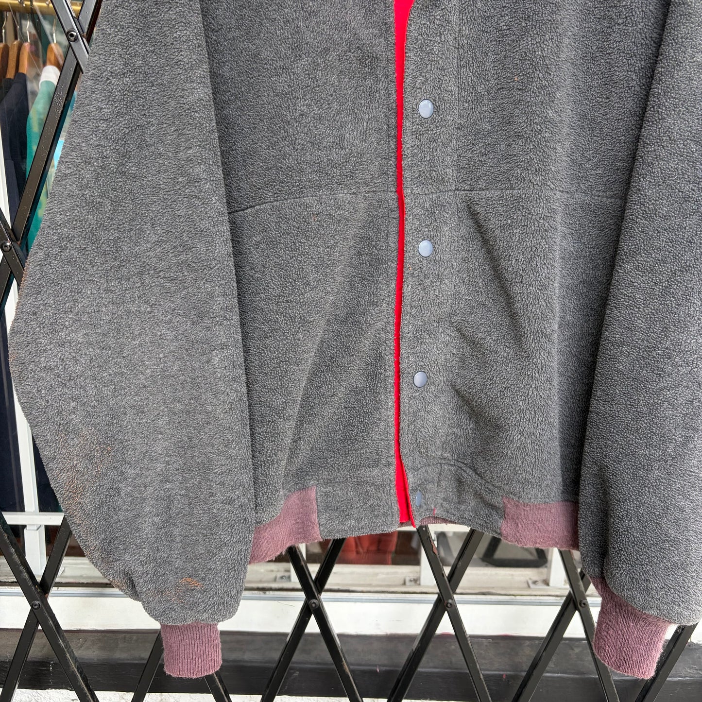 Vintage Woolrich Fleece Jacket - Size XL