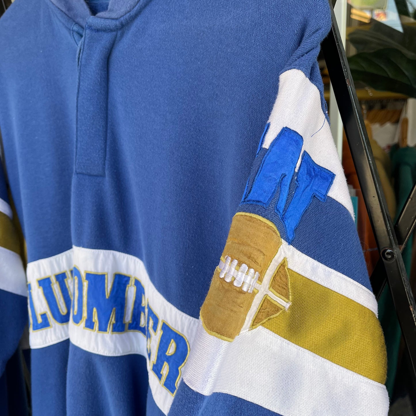 Vintage 80s Starter Winnipeg Blue Bombers Crewneck - Size L