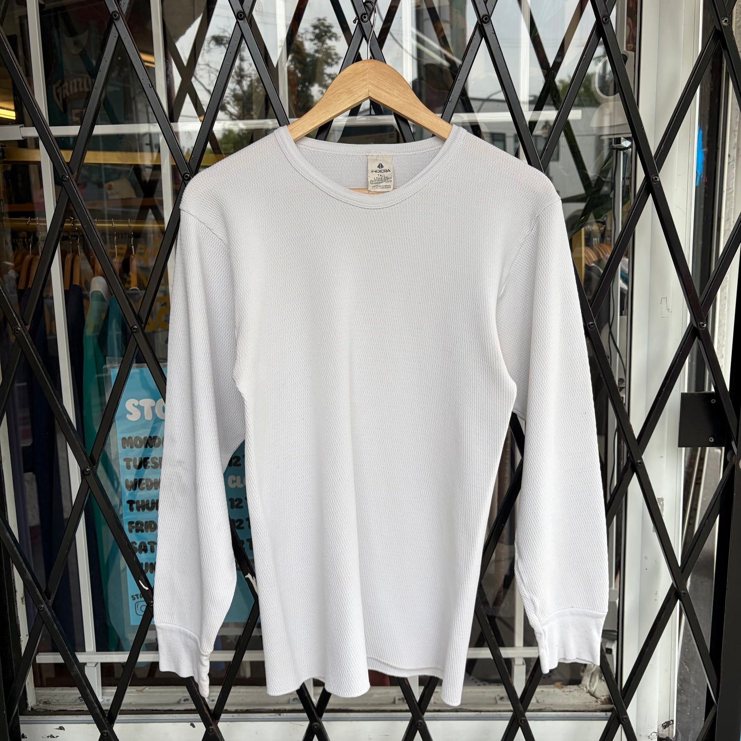 Vintage Thermal Long Sleeve - Size L Tall