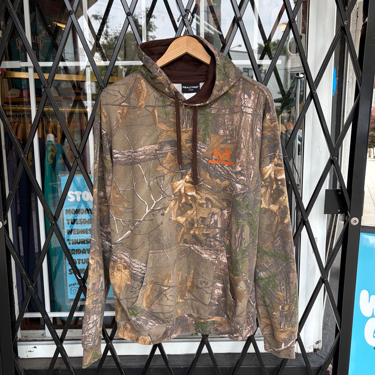 Real Tree Camo Hoodie - Size L