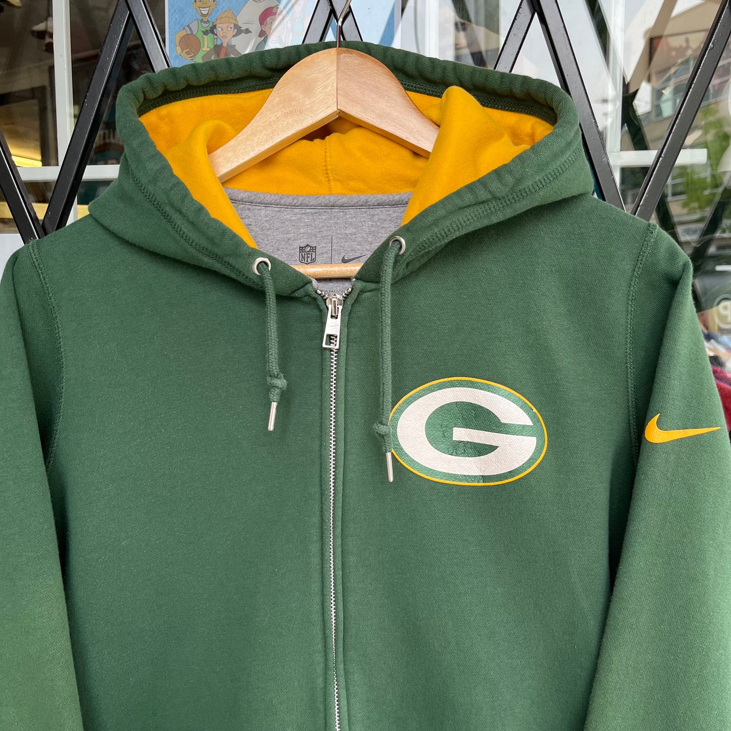 Nike Green Bay Packers Hoodie - Size XL