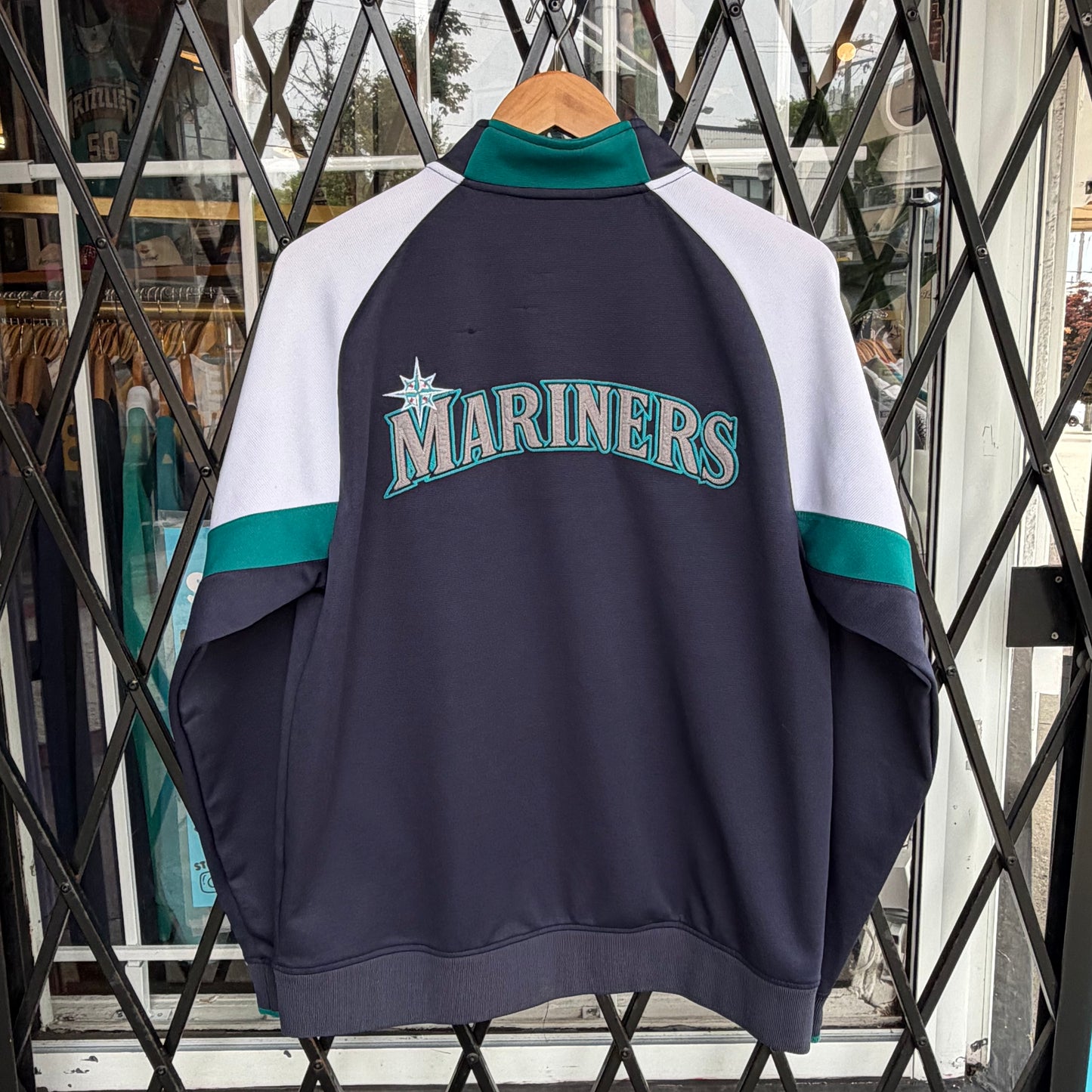 Seattle Mariners Zip Up Jacket - Size M