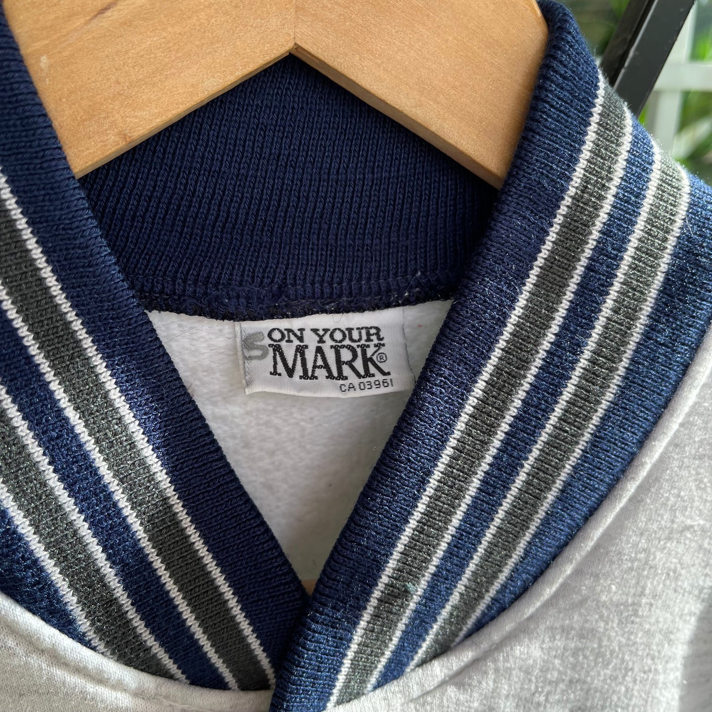 Vintage Cotton Button Up Jacket - Size L