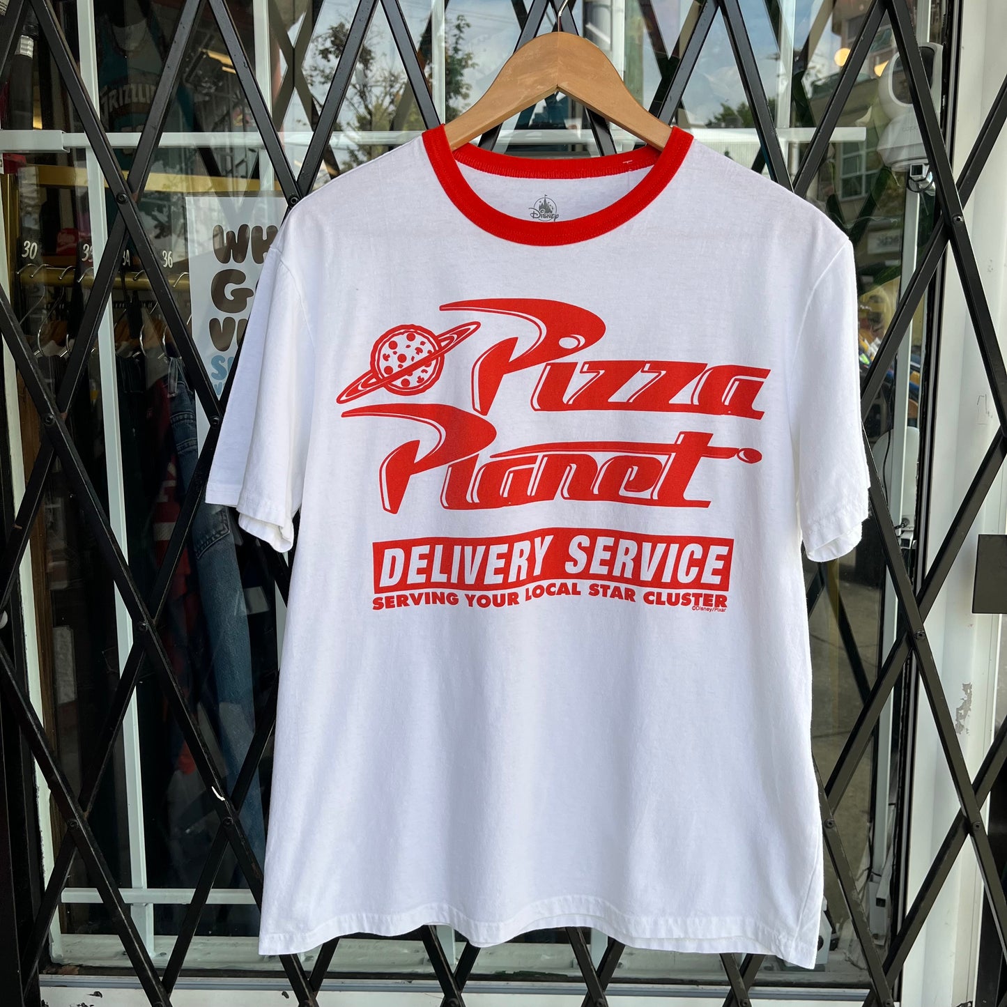 Toy Story Planet Pizza Tee - Size L