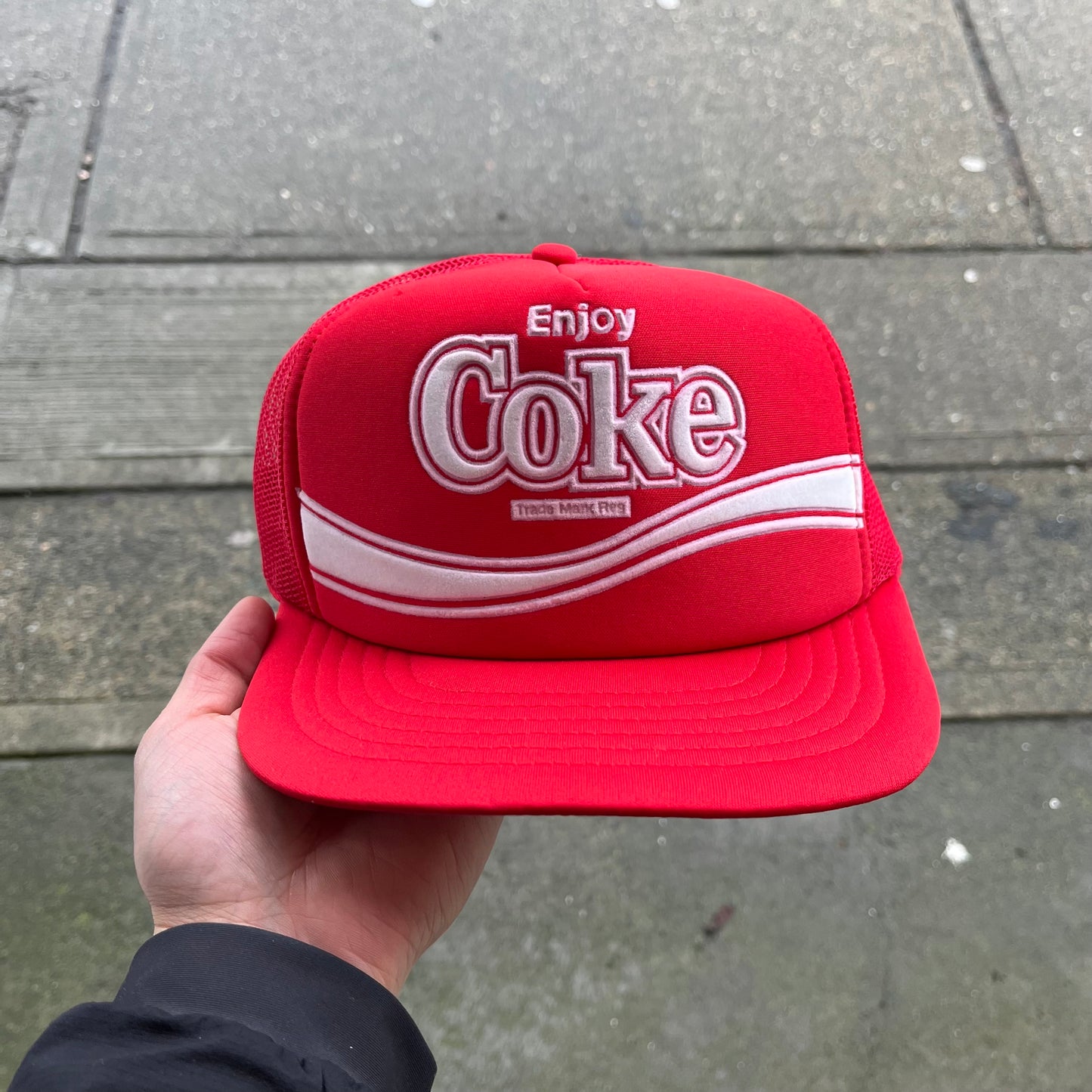 Vintage Coca Cola Trucker Hat