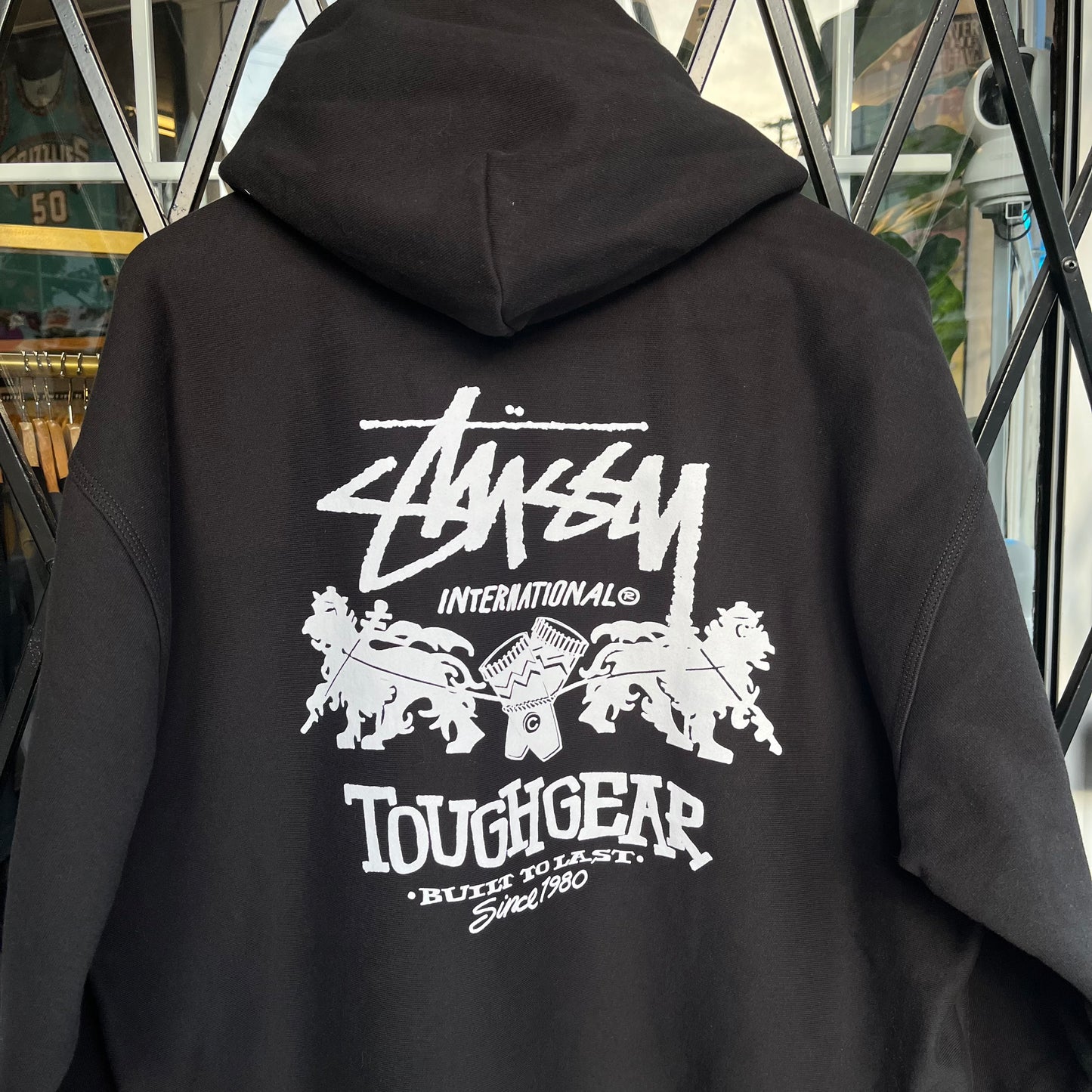 Stussy Tough Gear Int. Hoodie - Size XL