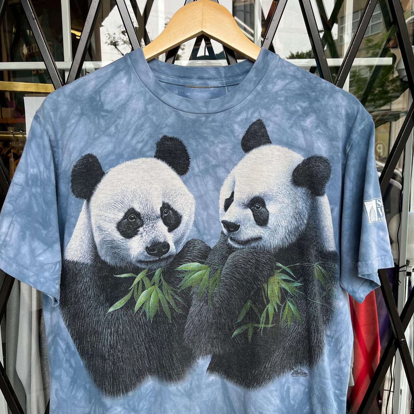 2001 Science World Panda Tie Dye Tee - Size L