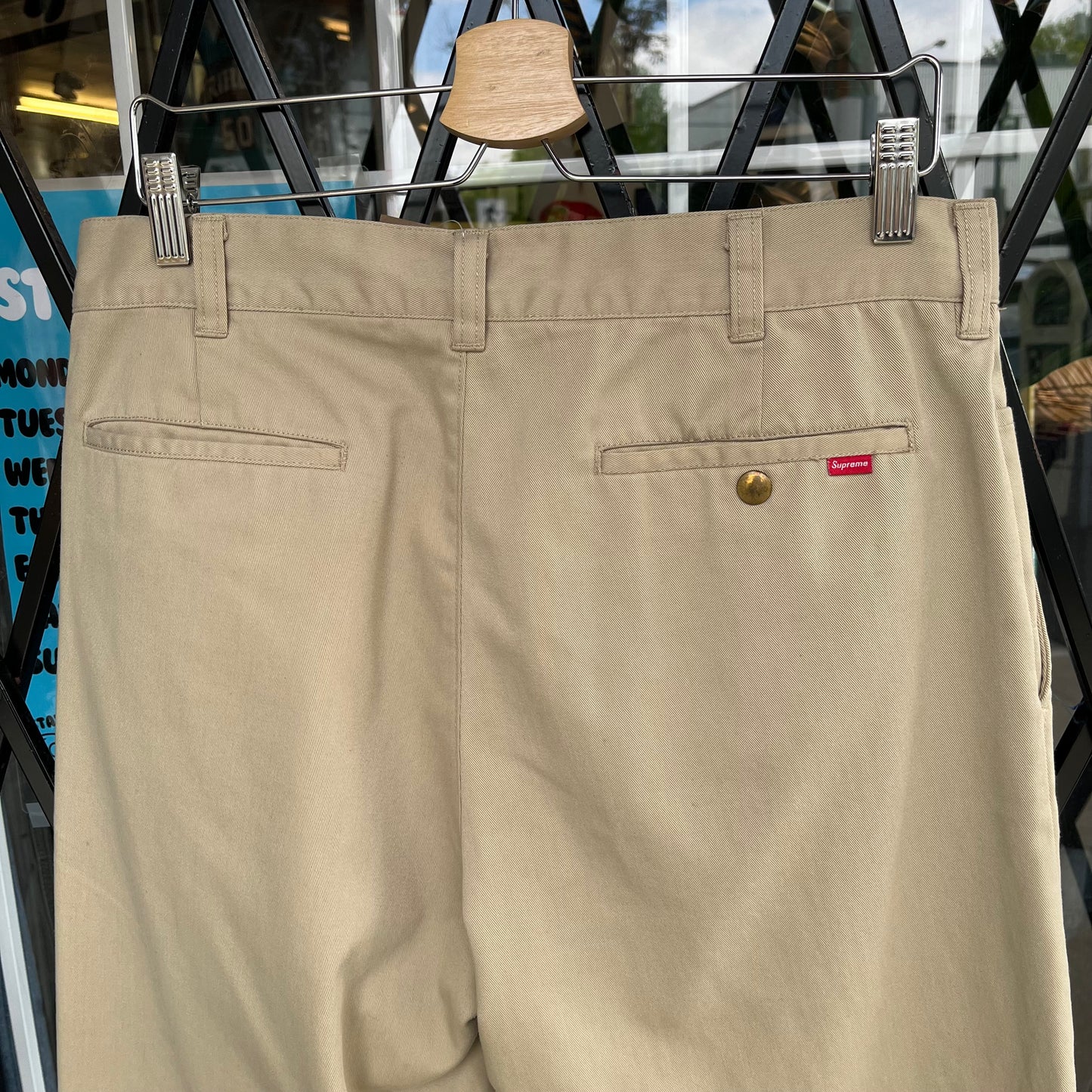 Supreme Khaki Pants - Size 32W x 32L