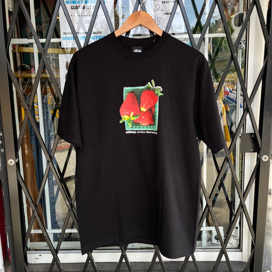 Stussy Berries Tee Black - Size M