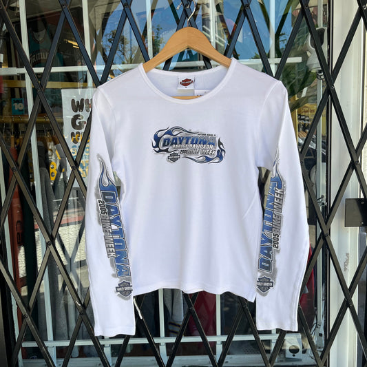 Harley Davidson Long Sleeve - Size Womens M