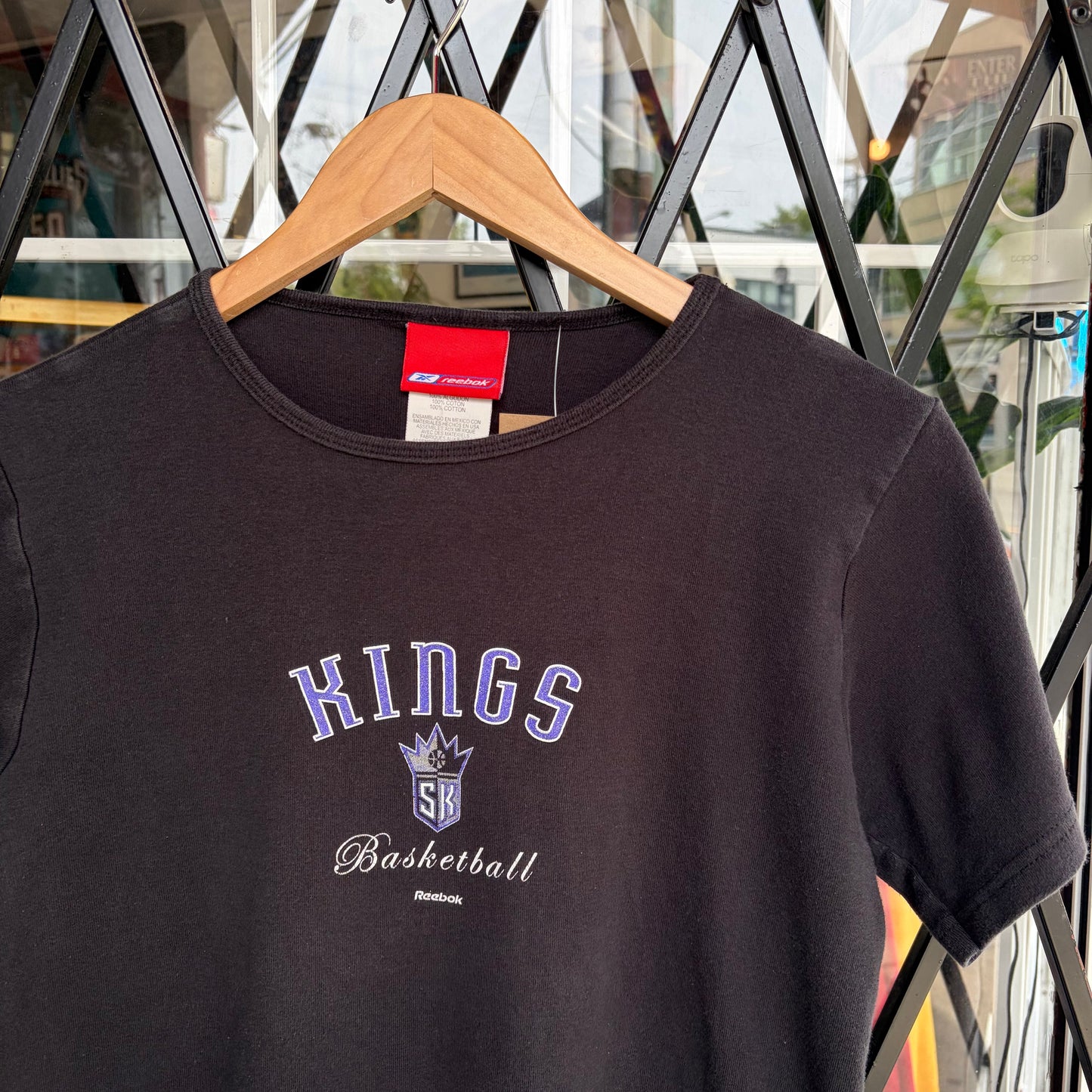 Vintage Reebok Sacramento Kings Baby Tee - Size Women’s XL