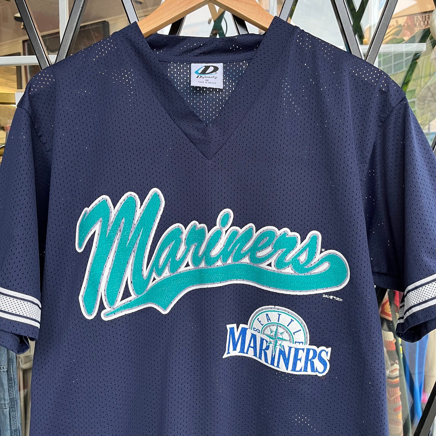 2001 Seattle Mariners Mesh Jersey - Size M