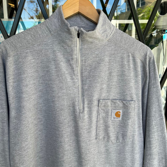 Carhartt Light Quarter Zip Sweater - Size L