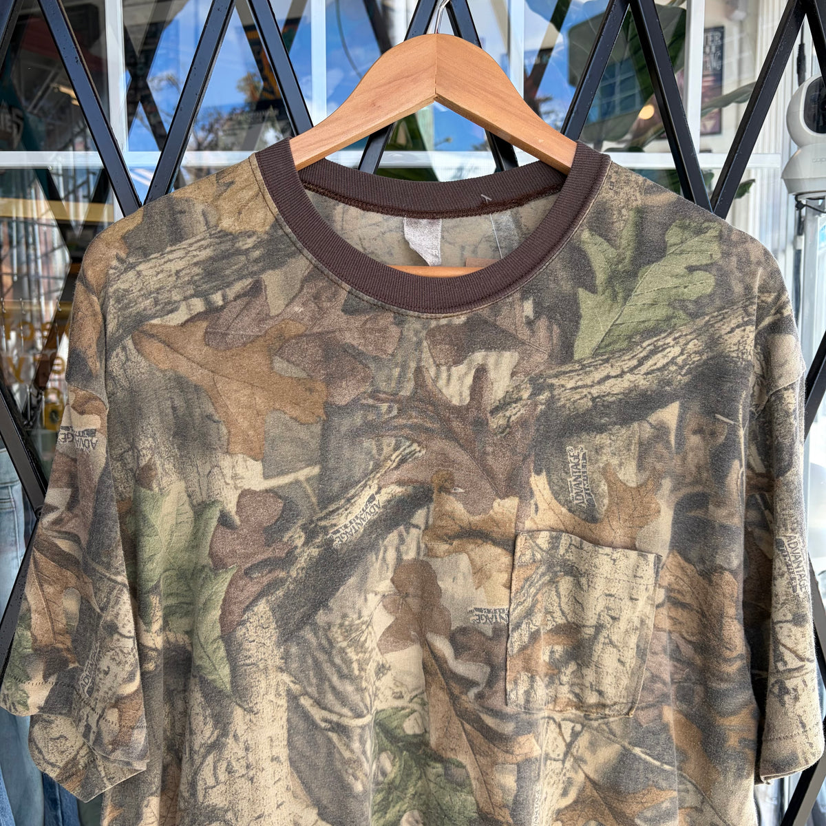 Vintage Real Tree Pocket Tee - Size XL