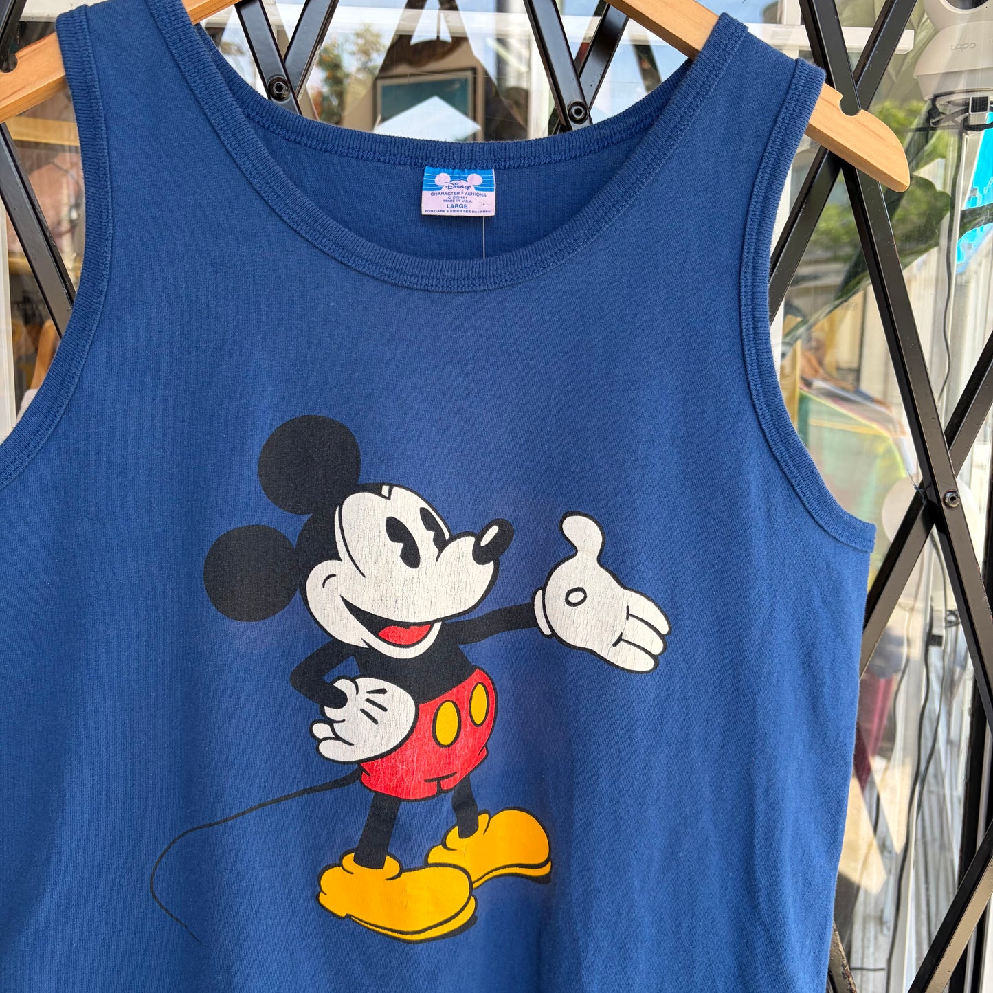 Vintage Disney Mickey Tank Top - Size L