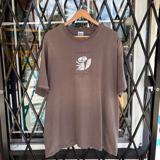 Squirrel Left Nut Parody Tee - Size XXL