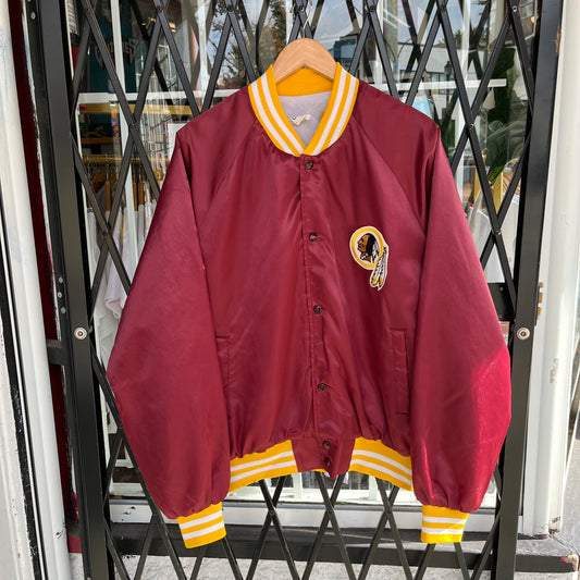 Vintage Chalkline Washington Redskins Satin Jacket - Size XL