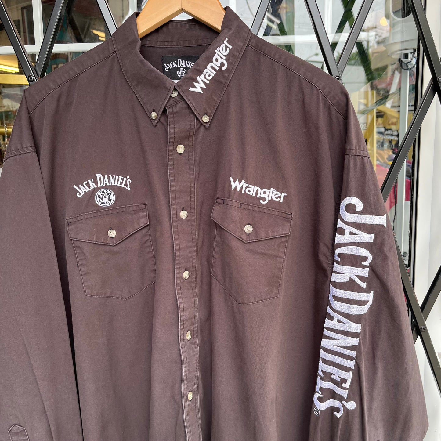 Vintage Wrangler x Jack Daniels Shirt - Size XL