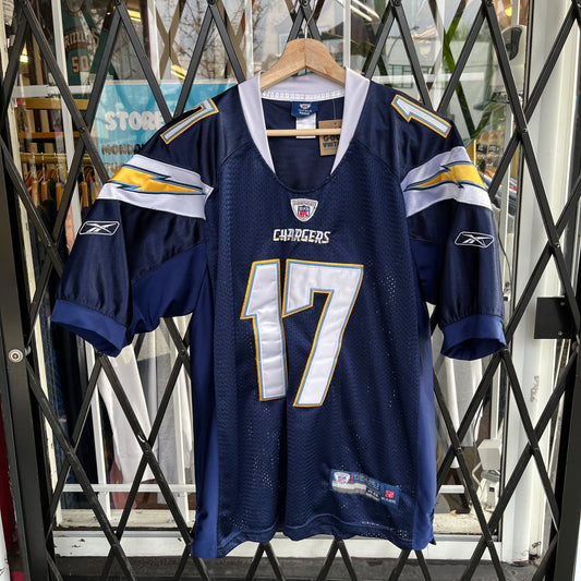 Vintage Reebok San Diego Chargers Philip Rivers Jersey - Size 48 (L)