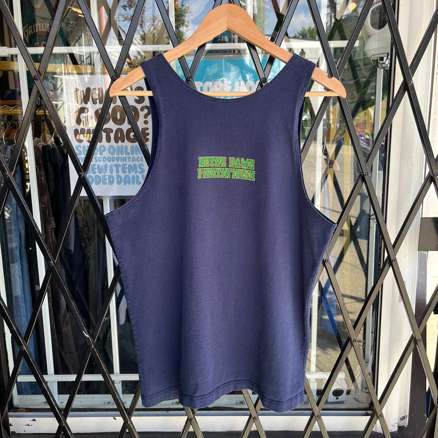 Vintage Starter Notre Dame Tank Top - Size M