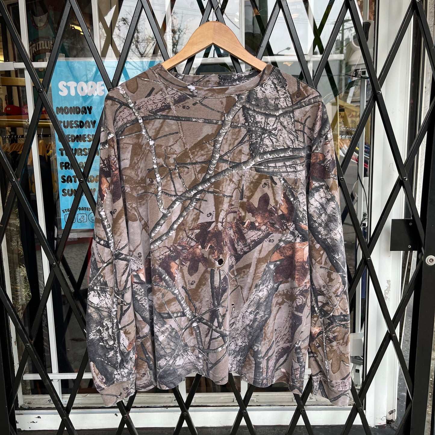 Real Tree Pocket Long Sleeve - Size L