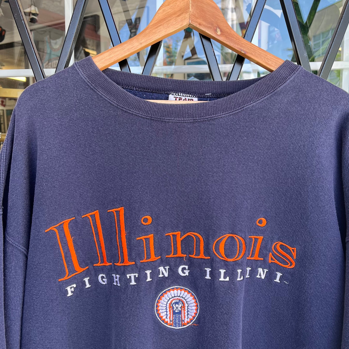 Vintage 90s University of Illinois Crewneck - Size XL