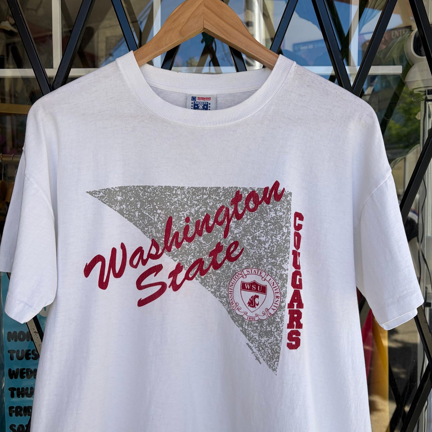 Vintage Washington State Cougars Tee - Size L